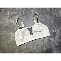 Weißer Sport BH